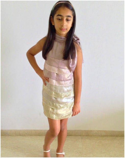 Ombré Glitter Dress